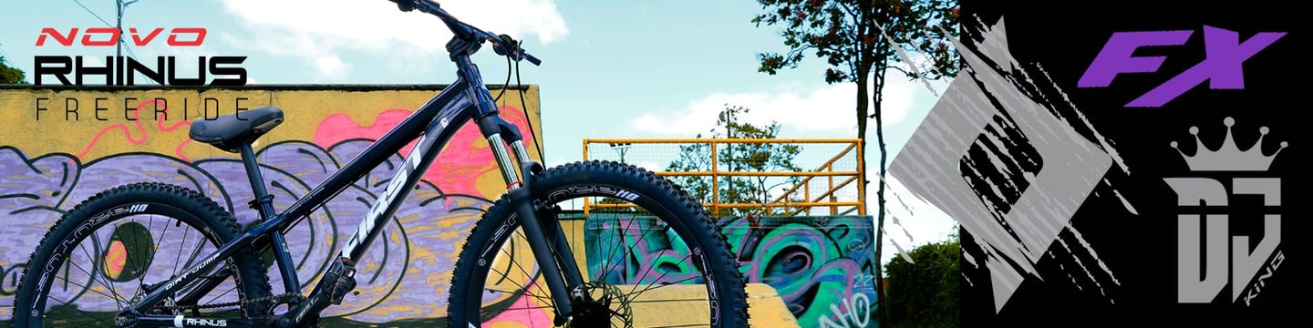 First Bikes Rhinus Freeride banner da linha