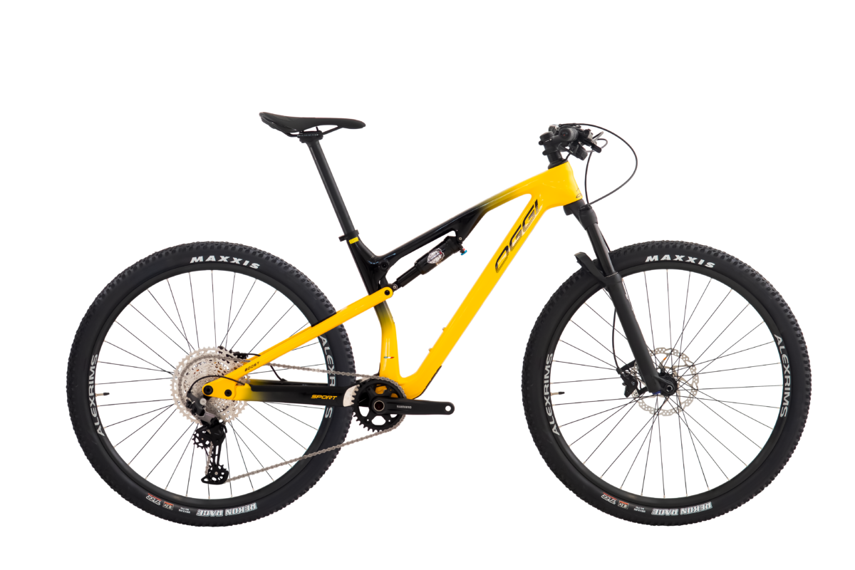 OGGI Bikes Cattura Sport 2025 bike MTB amarela